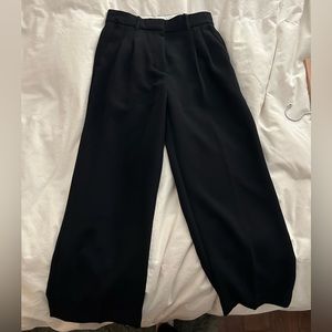 Arizia Wilfred Cropped Black Work Pants